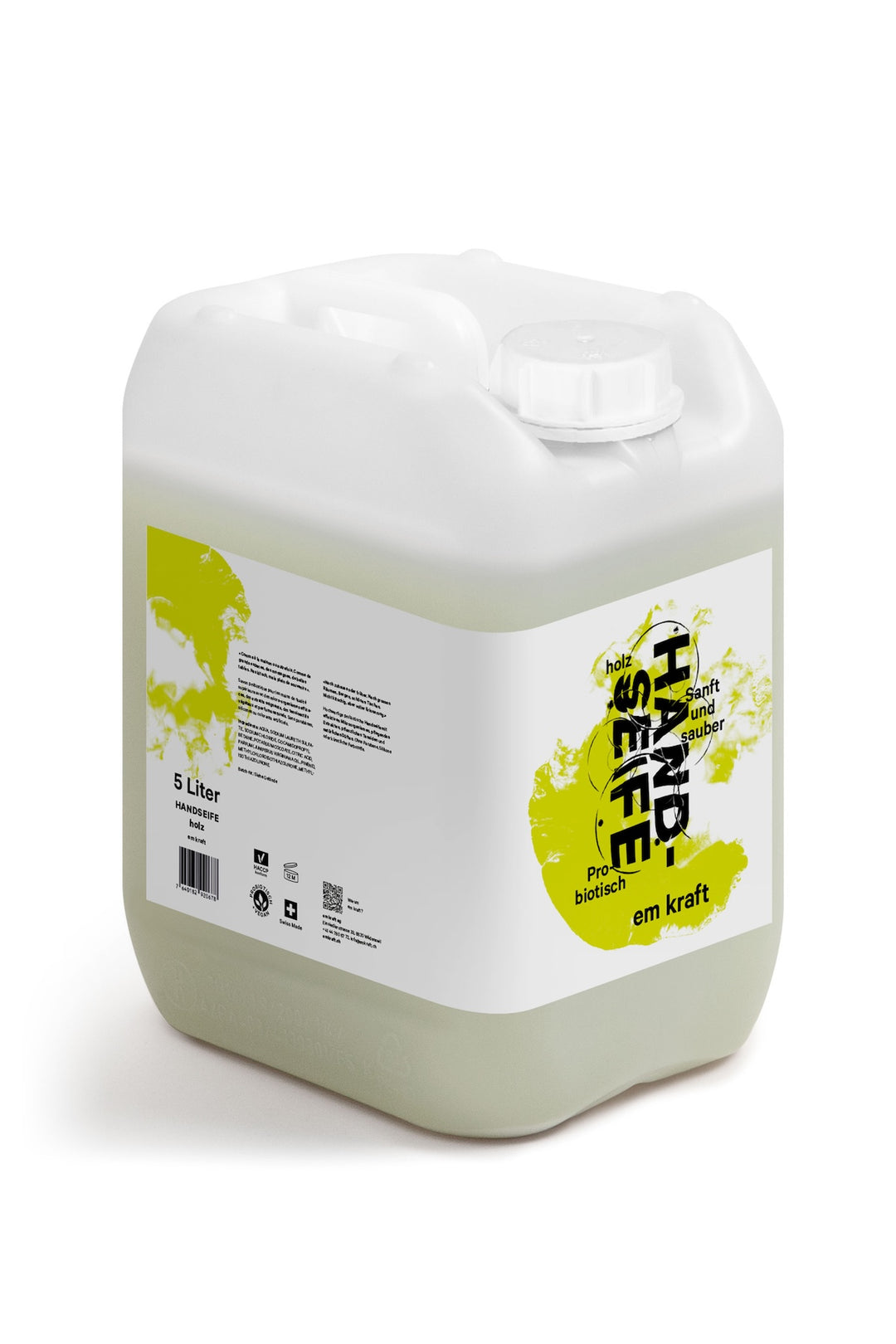 Hand soap wood canister 5l