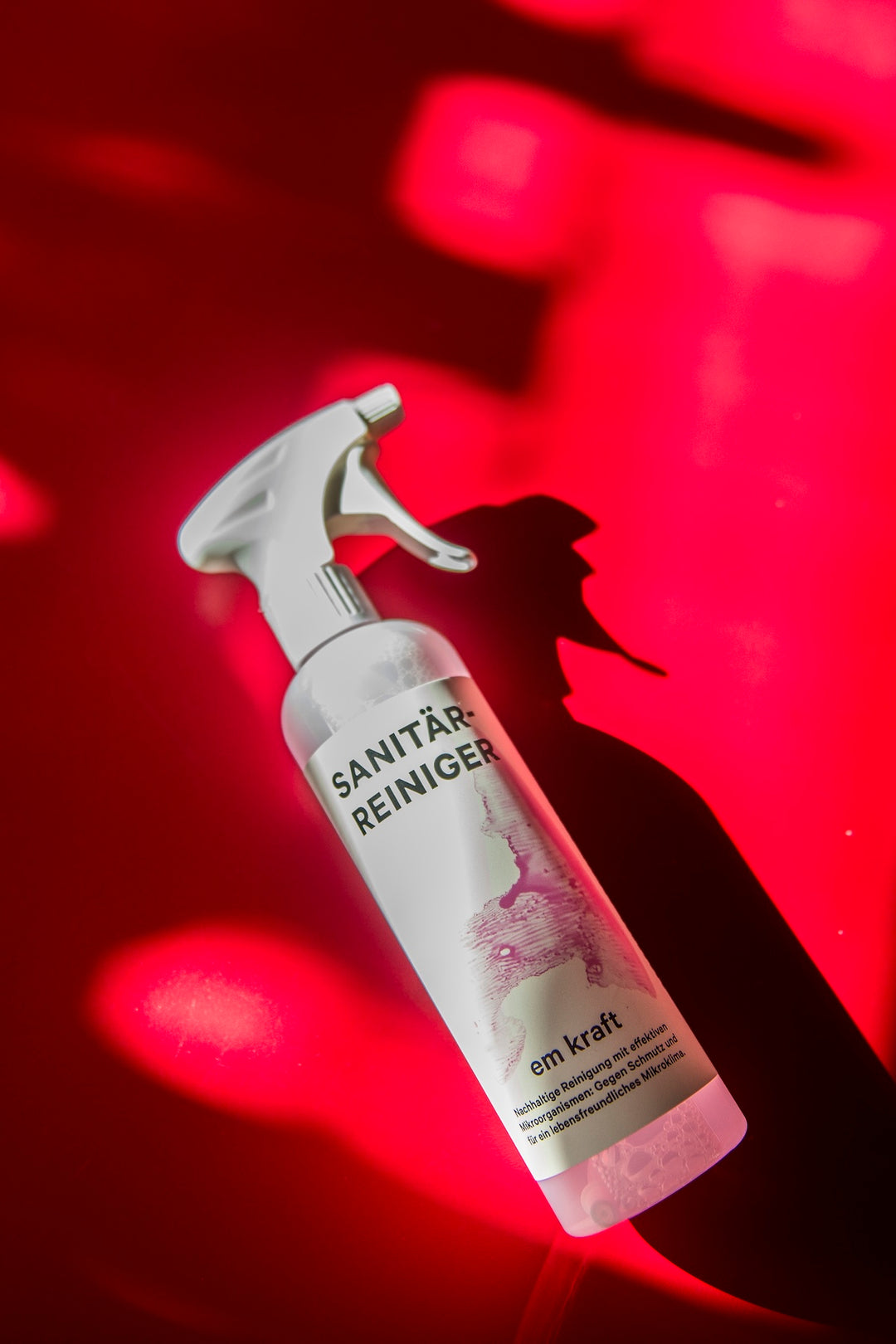 Sprühflasche em kraft probiotischer Badreiniger 500ml für sichere und ökologische Reinigung in WC und Bad